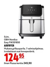 Obh Nordica - Easy FW201850 AIRFRYER