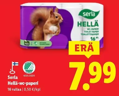 Hellä-wc-paperi