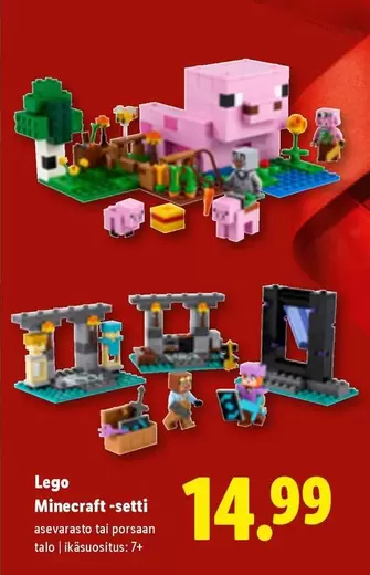 Minecraft -setti