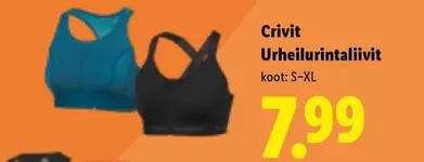 Urheilurintaliivit