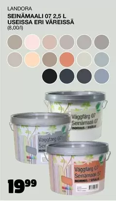SEINÄMAALI 07 2,5 L