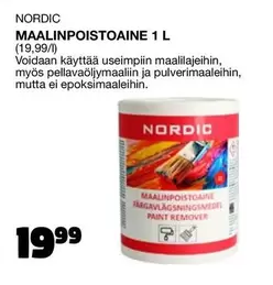 Nordic - MAALINPOISTOAINE 1 L