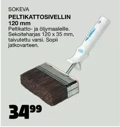 PELTIKATTOSIVELLIN 120 mm