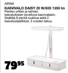 Daisy - KASVIVALO DAISY 20 W/835 1350 Im