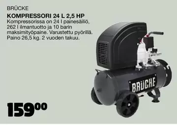 Hp - KOMPRESSORI 24 L 2,5 HP