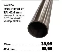 RST - -PUTKI 25 TAI 42,4 mm