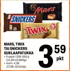 Snickers - TWIX, SNICKERS, MARS