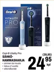 Oral B - Vitality Pro SÄHKÖ-HAMMASHARJA