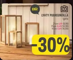 LYHTY PUUREUNOILLA