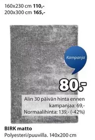 BIRK matto