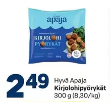 Kirjolohipyörykät