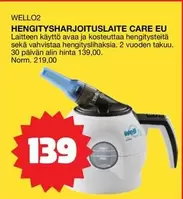 HENGITYSHARJOITUSLAITE CARE EU
