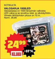 VALOSARJA 1000LED