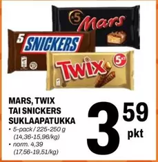 Snickers - TWIX, SNICKERS, MARS