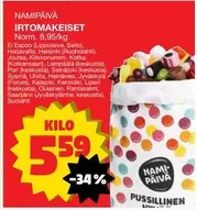 IRTOMAKEISET