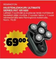 HIUSTENLEIKKURI ULTIMATE SERIES RX7 XR1600