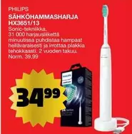 SÄHKÖHAMMASHARJA HX3651/13