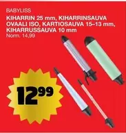 KIHARRIN 25 mm, KIHARRINSAUVA OVAALI ISO, KARTIOSAUVA 15-13 mm, KIHARRUSSAUVA 10 mm