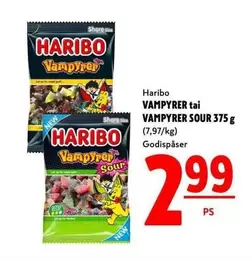 Haribo - VAMPYRER tai VAMPYRER SOUR