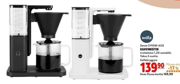 CH10W-A125 KAHVINKEITIN