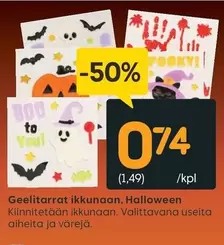 Geelitarrat ikkunaan, Halloween