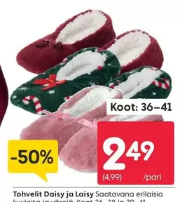 Daisy - Tohvelit  ja Laisy