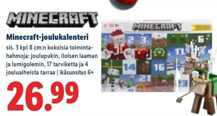 Minecraft-joulukalenteri