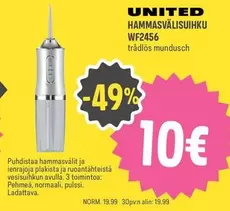 HAMMASVÄLISUIHKU WF2456