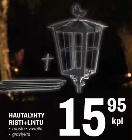 HAUTALYHTY RISTI+LINTU