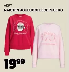 NAISTEN JOULUCOLLEGEPUSERO