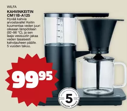 KAHVINKEITIN CM11B-A125