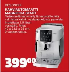 KAHVIAUTOMAATTI MAGNIFICA START