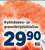 Kylmäsavu- ja graavikirjolohisiivu