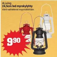 24,5cm led myrskylyhty