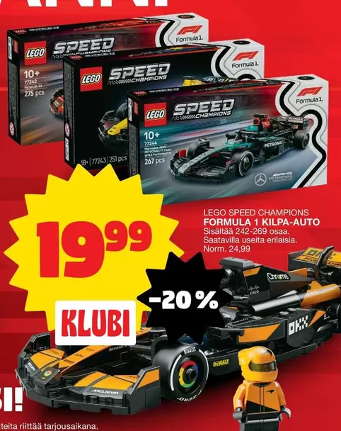 Dewalt - SPEED CHAMPIONS FORMULA 1 KILPA-AUTO