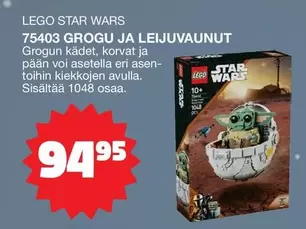 Star Wars - 75403 GROGU JA LEIJUVAUNUT