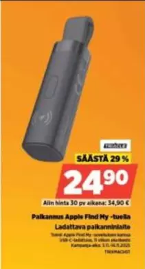 Apple Find My -tueña