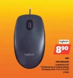 Logitech - USB-hiiri/mus