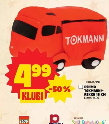 Original - PEHMO TOKMANNI-REKKA 16 CM