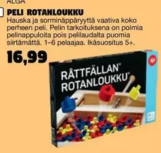 PELI ROTANLOUKKU