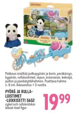 PYÖRÄ JA RULLA-LUISTIMET -LEIKKISETTI 5652