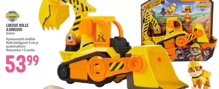 LUKSUUS ROLLE AJONEUVO