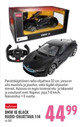 I8 BLACK RADIO-OHJATTAVA 1:14