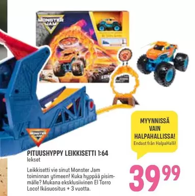 Monster - PITUUSHYPPY LEIKKISETTI 1:64