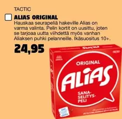 Original - ALIAS ORIGINAL