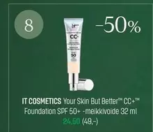 Your Skin But Better™ CC+M Foundation SPF 50+ -meikkivoide