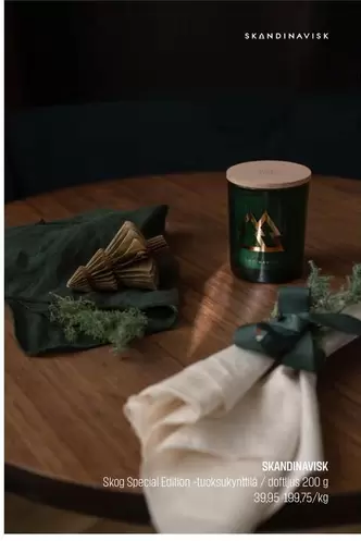 Skog Special Edition duftlys/kynttil