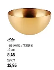 Teräskulho / Stålskål