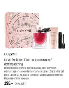 Belle - La Vie Est L'Elixir-tuoksupakkaus / doftförpackning