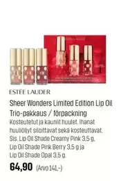 Opal - Sheer Wonders Limited Edition Lip Oil